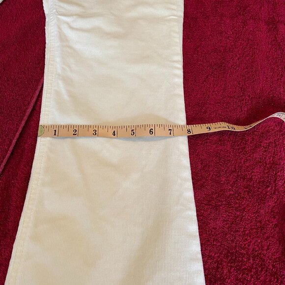 70's (vintage-look) high rise flare corduroy pants - Picture 9 of 13